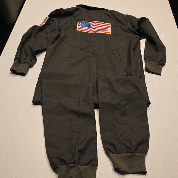Tipsy Elves Army Green Pilot Jumpsuit - Picture 9 of 10